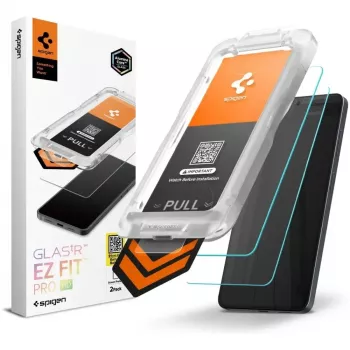 Spigen Glas.tR EZ Fit Pro AC HD 2 kpl:n pakkaus karkaistu lasi näytönsuoja Samsung Galaxy S26+ Plus kirkas