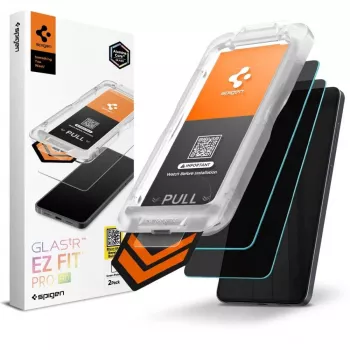 Spigen Glas.tR EZ Fit Pro AC HD Privacy näytönsuoja 2 kpl:n pakkaus Samsung Galaxy S26+ Plus