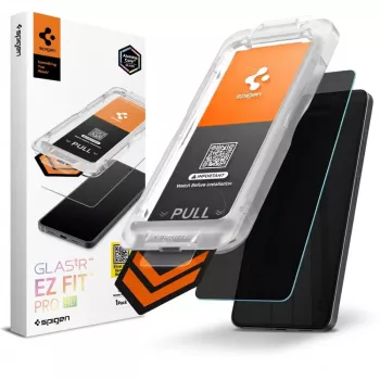 Spigen Glas.tR EZ Fit Pro AC HD Galaxy S26+ Plus Privacy näytönsuoja