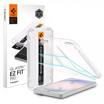 SPIGEN Glas.tR EZ Fit Pro AC heijastuksenesto karkaistu lasi näytönsuoja 2 kpl:n pakkaus Samsung Galaxy S26, kirkas