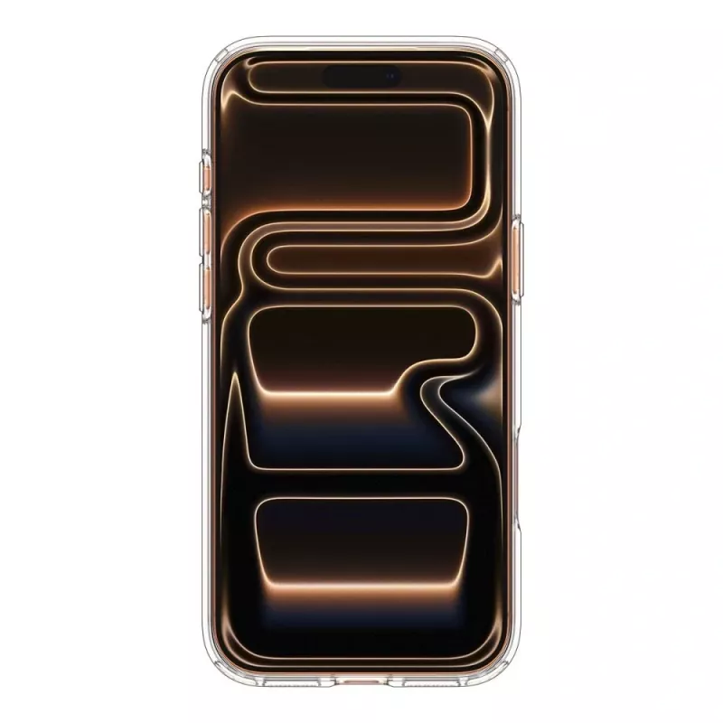 Spigen Ultra Hybrid Mag MagSafe iPhone 17 Pro Max kirkas/oranssi
