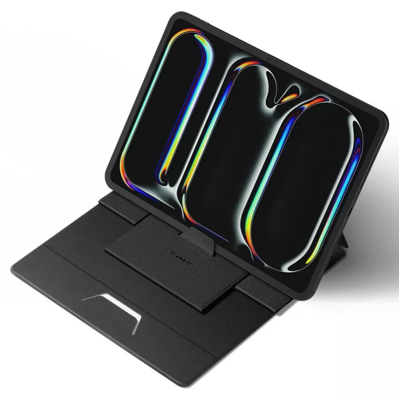 SPIGEN LD201-S8 SlimFold kannettavan tietokoneen ja tabletin teline Space Gray