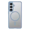 Spigen Ultra Hybrid Mag MagSafe -kuori Samsung Galaxy S26+ - Crystal Clear Blue