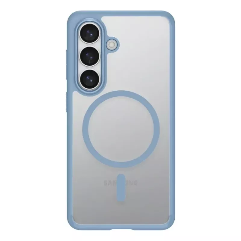 Spigen Ultra Hybrid Mag MagSafe -kuori Samsung Galaxy S26+ - Crystal Clear Blue