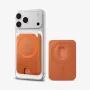 SPIGEN VALENTINUS MAGFIT+ MAGSAFE UNIVERSAL MAGNETIC CARD HOLDER metallinen oranssi