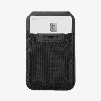 SPIGEN S314-4 Slim Fold Tripod Wallet MagSafe musta
