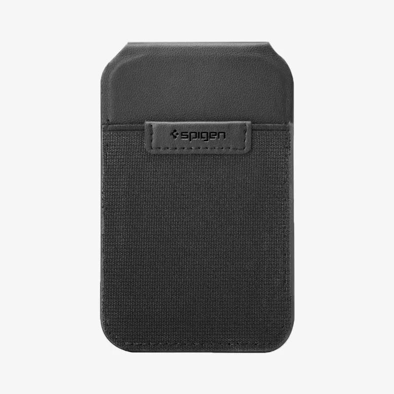 SPIGEN S314-4 Slim Fold Tripod Wallet MagSafe musta