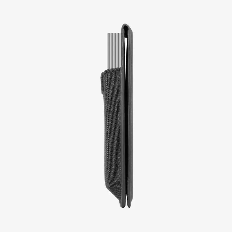 SPIGEN S314-4 Slim Fold Tripod Wallet MagSafe musta