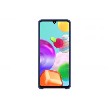 Samsung Galaxy A41 silikonikotelo sininen