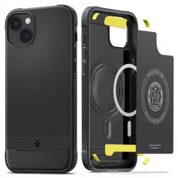 Spigen Rugged Armor Mag MagSafe iPhone 14 -kotelo mattamusta