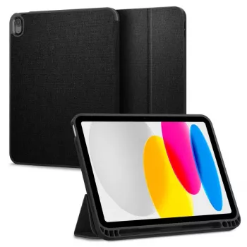 Spigen Urban Fit -kotelo iPad 10,9 tuuman 10. sukupolvi (2022) / iPad 11 tuuman (2025) - musta