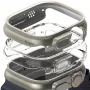 Ringke Slim 2 kpl:n pakkaus Apple Watch Ultra (49 mm) Clear & Titanium Grey
