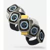 Ringke Slim 2 kpl:n pakkaus Apple Watch Ultra (49 mm) Clear & Titanium Grey