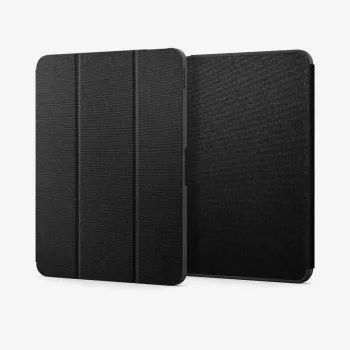 Spigen Urban Fit Folio -kotelo iPad Air 10.9 (4/5 gen, 2020-2022) / iPad Air 11 (6/7/8 gen, 2024-2026), musta