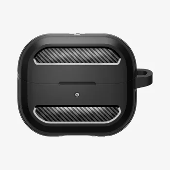 Spigen Rugged Armor Case Samsung Galaxy Buds 3 / Buds 3 Pro - matta musta