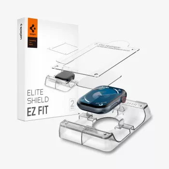 Spigen Elite Shield EZ Fit 2 kpl:n pakkaus näytönsuojakalvo Apple Watch 42 mm:lle kirkas