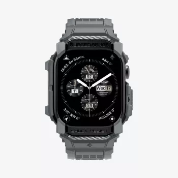 SPIGEN RUGGED ARMOR PRO APPLE WATCH 10 / 11 (46 MM) TUMMANHARMAA