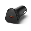 SPIGEN ESSENTIAL EV301 1-PORTTINEN AUTOLATURI 30W MUSTA