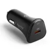 SPIGEN ESSENTIAL EV301 1-PORTTINEN AUTOLATURI 30W MUSTA