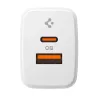SPIGEN ESSENTIAL EE202EU 2-PORTTINEN VERKKOLATURI 20W VALKOINEN