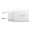 SPIGEN ESSENTIAL EE202EU 2-PORTTINEN VERKKOLATURI 20W VALKOINEN