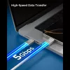 SPIGEN EB10020CC Essential USB-C - USB-C -kaapeli 100W 2 m valkoinen