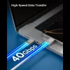 SPIGEN Essential USB-C - USB-C -kaapeli 240W 120 cm valkoinen