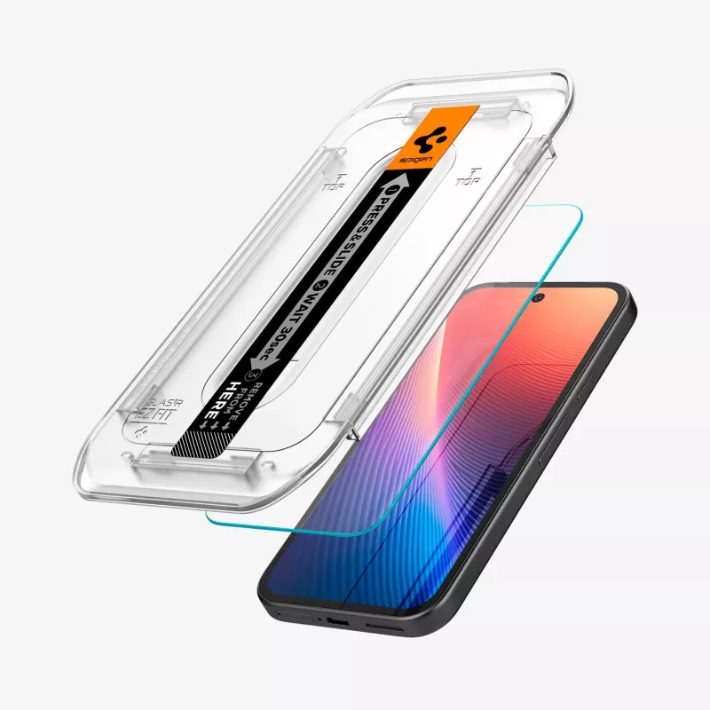 Spigen Glas.tR EZ Fit 2 kpl näytönsuojakalvo Google Pixel 9a, kirkas