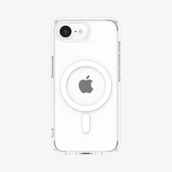 Spigen Ultra Hybrid MagSafe -kotelo iPhone 16e, Frost White