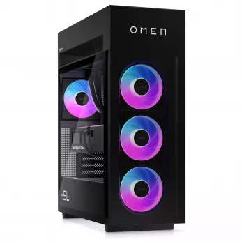 HP OMEN pöytätietokone GT23-0195ng AMD Ryzen 9 9950X3D, 64GB RAM, 2TB SSD, NVIDIA RTX 5090, Win11