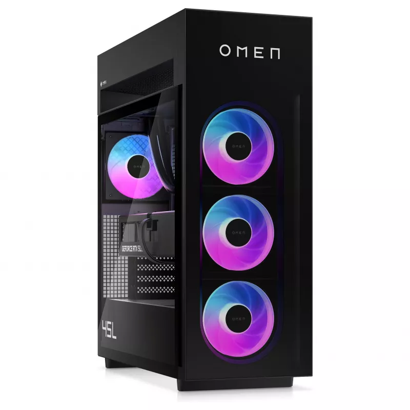 HP OMEN pöytätietokone GT23-0195ng AMD Ryzen 9 9950X3D, 64GB RAM, 2TB SSD, NVIDIA RTX 5090, Win11