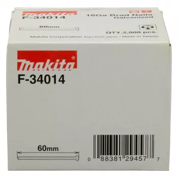 Makita F-34014 naula 60 mm 2000 kpl sinkittyä terästä