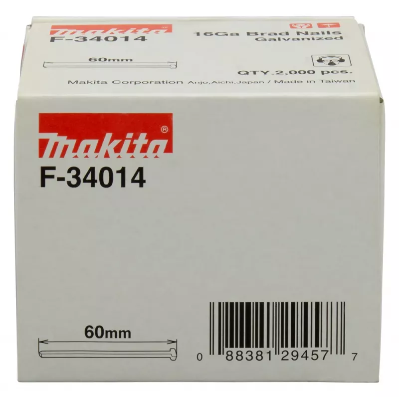 Makita F-34014 naula 60 mm 2000 kpl sinkittyä terästä
