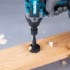 Makita B-68454 3/8 tuuman neliö - 1/4 tuuman kuusiokanta teräadapteri varmistustapilla