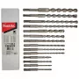 Makita SDS-PLUS poranteräsarja 14 osaa (5-14 mm) muovilaukussa D-71956