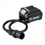 Makita XGT akkuadapteri 40V musta