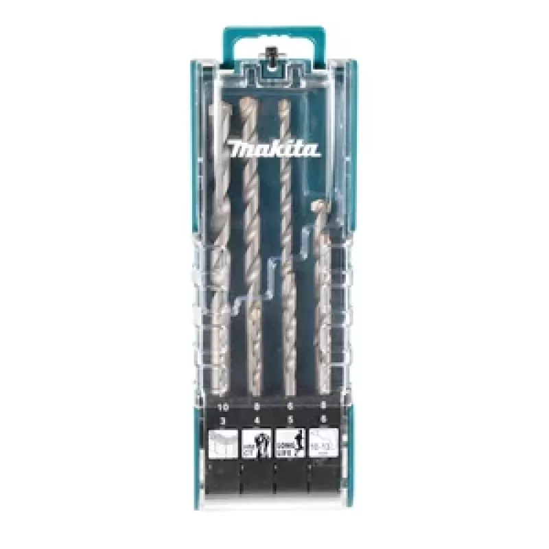 Makita E-15861 SDS-Plus poranteräsarja 8-osainen, kovametalliterillä