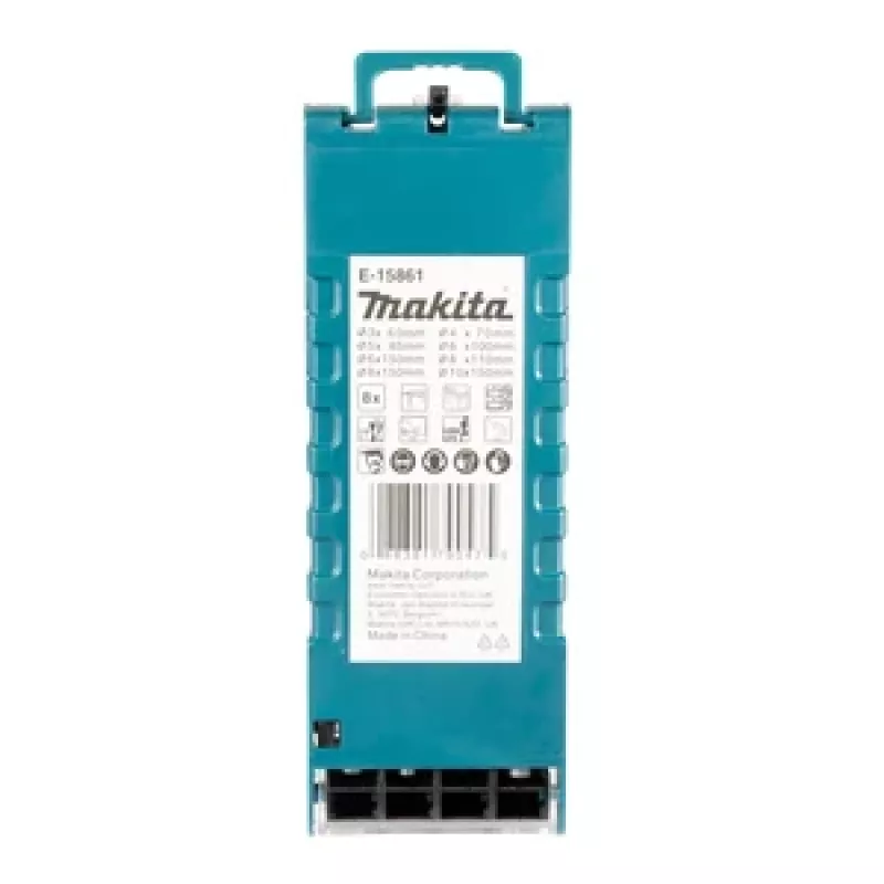 Makita E-15861 SDS-Plus poranteräsarja 8-osainen, kovametalliterillä