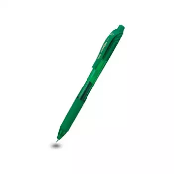 Pentel EnerGel X painokuulakynä - vihreä muste - 0,7 mm keskipiste - muovirunko - molempikätinen