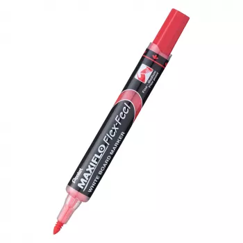 Pentel Maxiflo Flex-Feel valkotaulutussi MWL5SBF-BX punainen