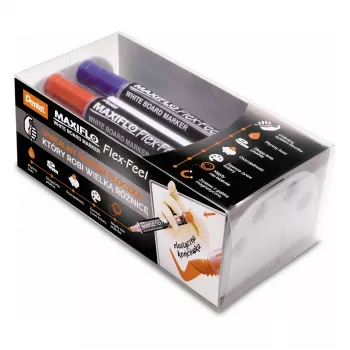 Pentel Maxiflo Flex-Feel valkotaulutussi MWL5SBF-BX punainen