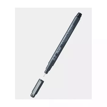 Pentel fineliner pigmentti 0,3 mm musta