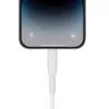 ENERGEA Flow USB-C - Lightning -kaapeli 1,5m valkoinen 60W 3A PD pikalataus MFi