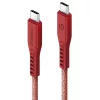 ENERGEA Flow USB-C - USB-C -kaapeli 1,5m punainen 240W 5A PD pikalataus
