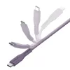 ENERGEA Flow USB-C - USB-C -kaapeli 1,5m violetti 240W 5A PD pikalataus