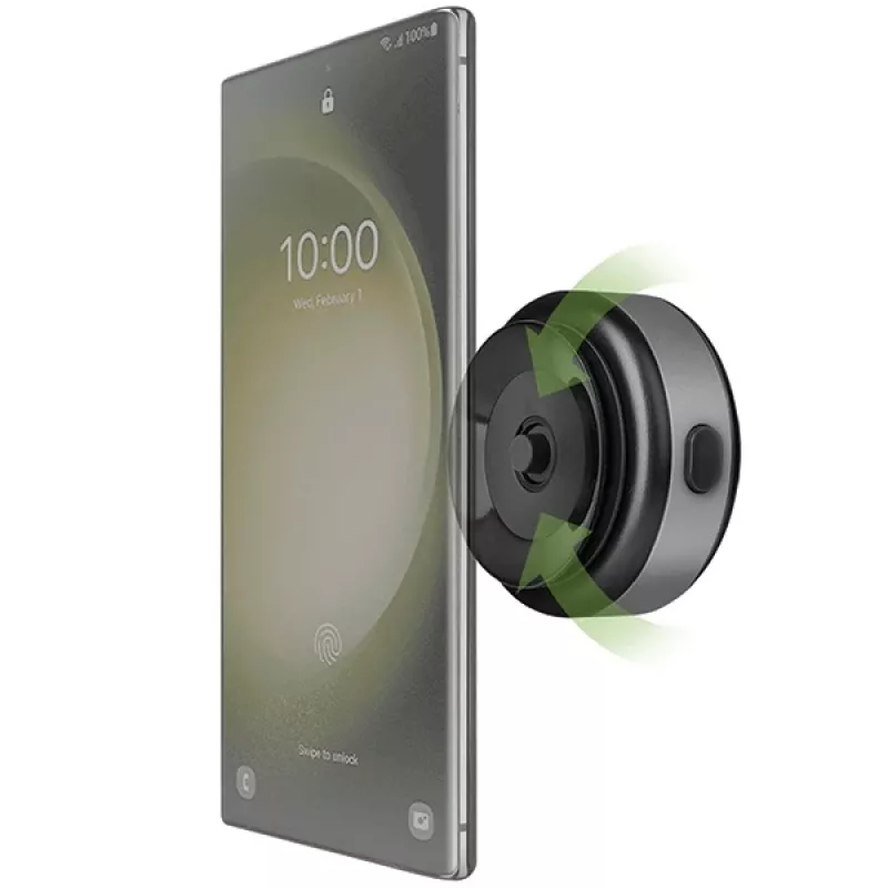 ENERGEA universaali induktiivinen AirLock-autoteline kojelaudalle/ilmaraudalle musta