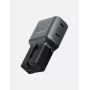 ENERGEA TravelGoAdapter 45 2xUSB-C 45W grafiitinharmaa musta EU-pistoke