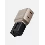 ENERGEA TravelGoAdapter 45 2xUSB-C 45W seinälaturi kulta-musta