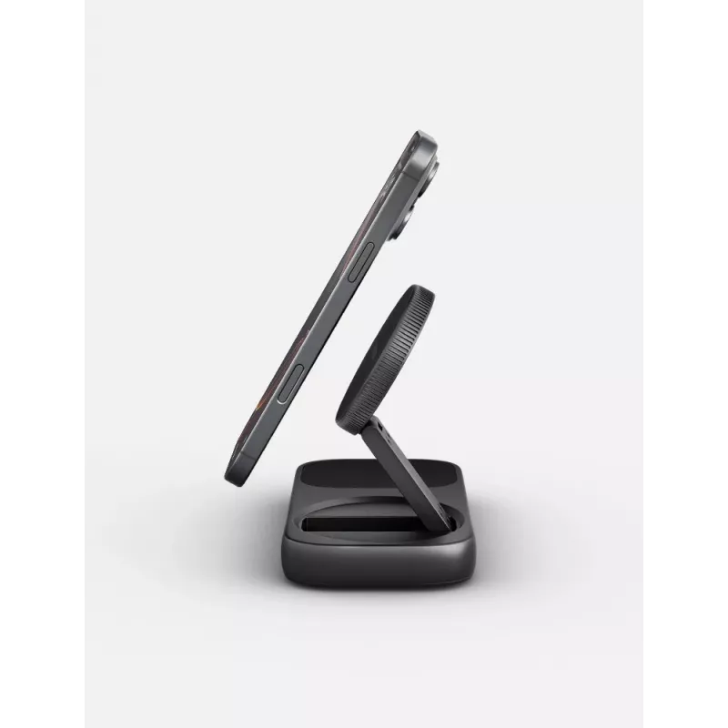 ENERGEA WiDock Plus 7-in-1 USB-C 3.1 -telakointiasema Qi2-langattomalla latauksella, grafiitti