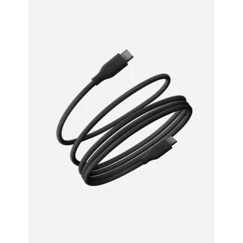 ENERGEA Helix 60 USB-C - USB-C -magneettikaapeli 1.5m musta